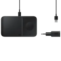 Беспроводная зарядка Samsung EP-P4300 Duo Charger Черный photo 5