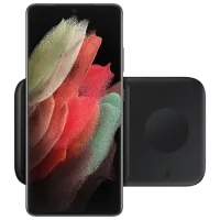 Беспроводная зарядка Samsung EP-P4300 Duo Charger Черный photo 6