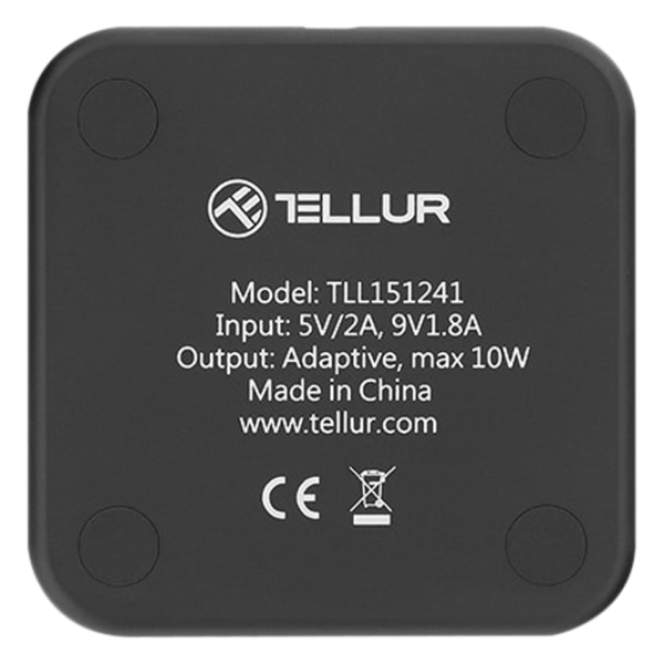 Încărcător wireless Tellur TLL151241 Black photo 2