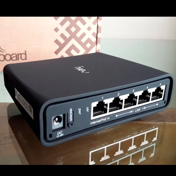 Точка доступа Mikrotik hAP ac2 Черный photo 5