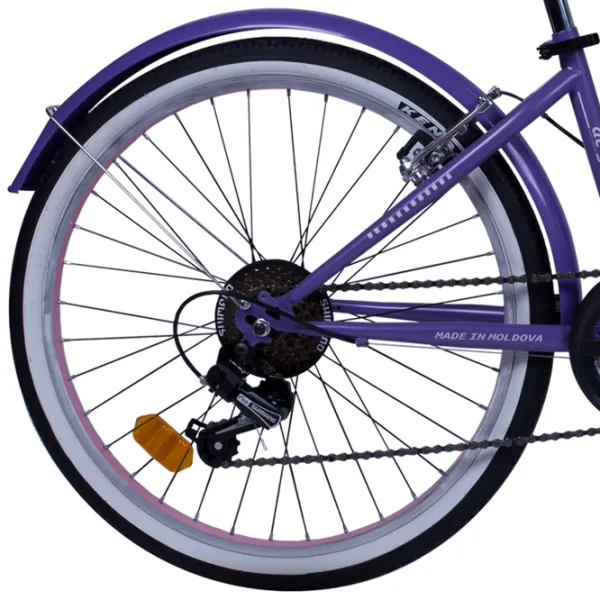 Велосипед Andrei Tchmil Ivy 24" 24" Сталь/ Фиолетовый Белый photo 3 Велосипед Andrei Tchmil Ivy 24" 24" Сталь/ Фиолетовый Белый photo 3