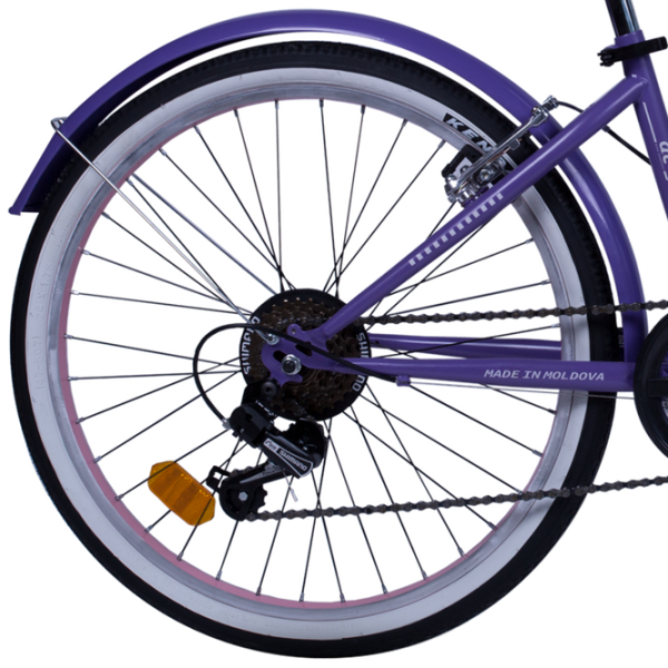 Велосипед Andrei Tchmil Ivy 24" 24" Сталь/ Фиолетовый Белый photo 3 Велосипед Andrei Tchmil Ivy 24" 24" Сталь/ Фиолетовый Белый photo 3