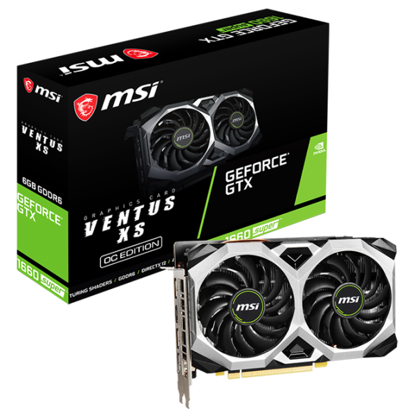 Видеокарта MSI GeForce GTX 1660 SUPER VENTUS XS OC PCI Express x16 3.0 / 6 ГБ photo 5