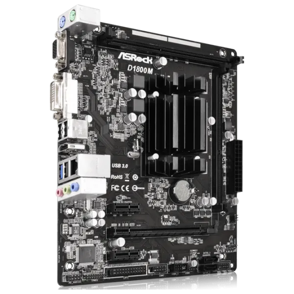 Материнская плата ASRock D1800M mATX photo 3
