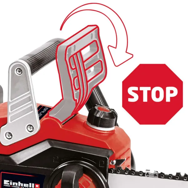 Цепная пила Einhell GE-LC 36/ 35 Li XPWR SOLO аккумуляторный/ Красный photo 5