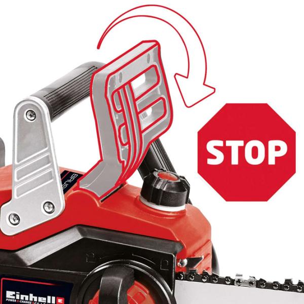 Цепная пила Einhell GE-LC 36/ 35 Li XPWR SOLO аккумуляторный/ Красный photo 5