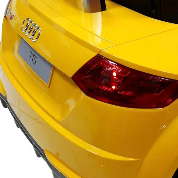 Mașină electrică Audi TTS Roadster Rastar 82500 4 km/ h/ 30 kg/ 3+/ Yellow photo 5