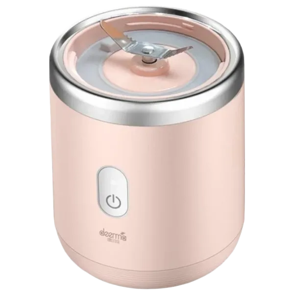 Портативный блендер Xiaomi Deerma DEM-NU05 Розовый photo 3 Портативный блендер Xiaomi Deerma DEM-NU05 Розовый photo 3