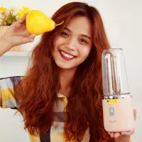 Портативный блендер Xiaomi Deerma DEM-NU05 Розовый photo 4