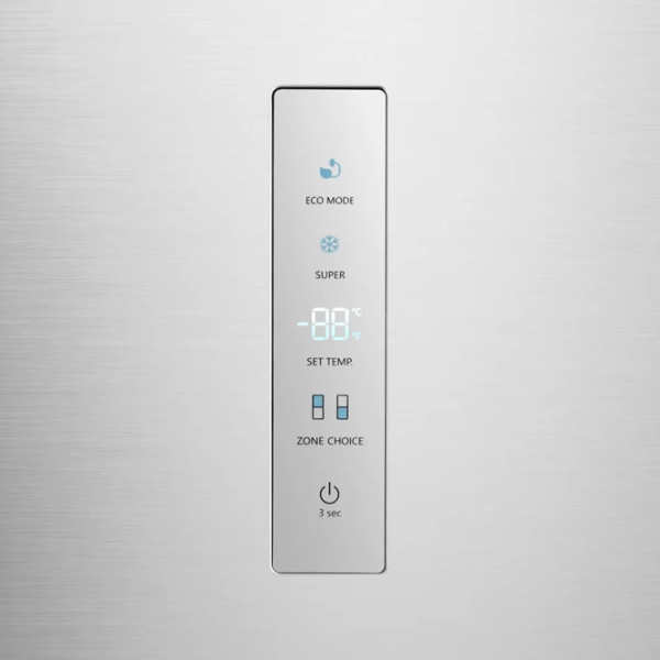 Frigider Hisense RB390N4BC2 cu congelator jos 300 l / 185 cm / Inox photo 6