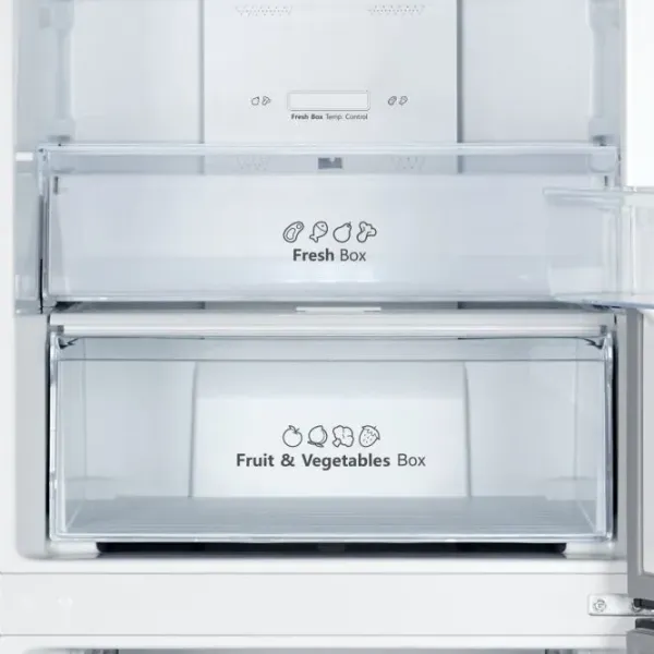 Frigider Hisense RB390N4BC2 cu congelator jos 300 l / 185 cm / Inox photo 7