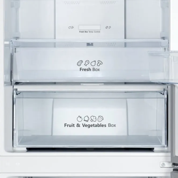 Frigider Hisense RB390N4BC2 cu congelator jos 300 l / 185 cm / Inox photo 7