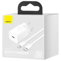 Încărcător de rețea Baseus TZCCSUP-B02 3 A/ White photo 3