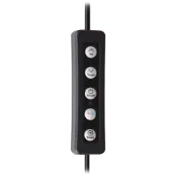 Штатив с круглой лампой Vidlok RGB Selfie Ring Light 304 мм Черный photo 3