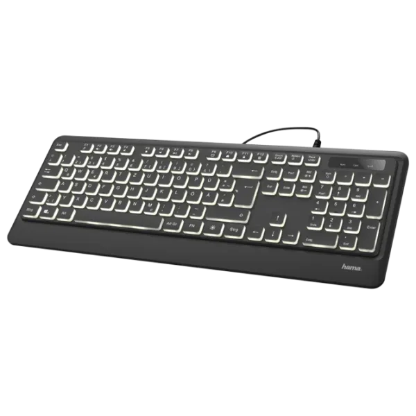 Tastatură Hama KC-550 Cu fir/ Black photo 2