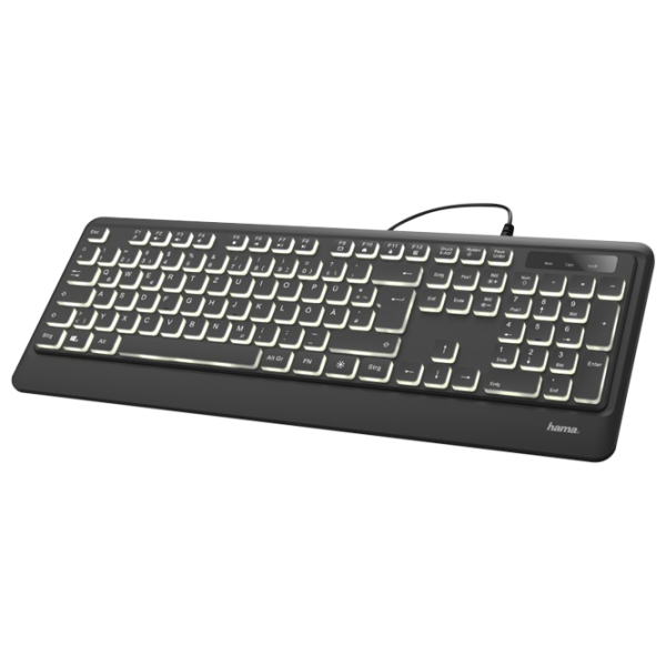 Tastatură Hama KC-550 Cu fir/ Black photo 2