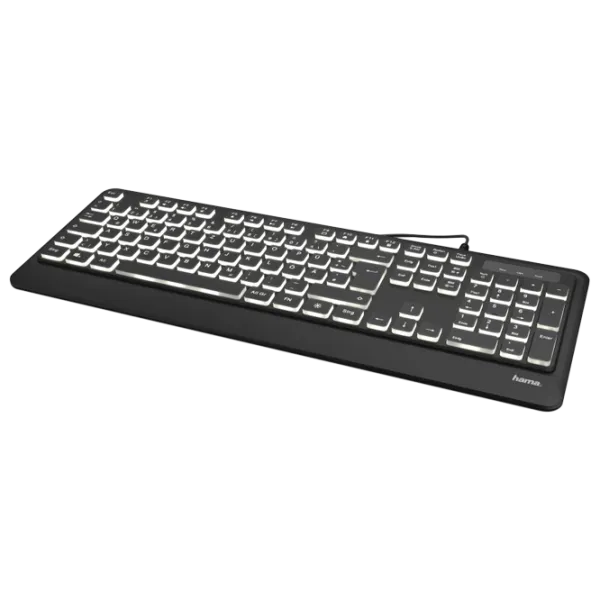 Tastatură Hama KC-550 Cu fir/ Black photo 3
