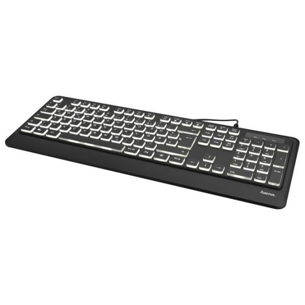 Tastatură Hama KC-550 Cu fir/ Black photo 3