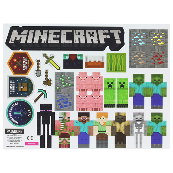 Интерактивная игрушка Paladone Minecraft Build a Level Magnets PP6734MCF 6+/ Разноцветный Разноцветный photo 2