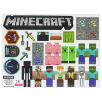 Интерактивная игрушка Paladone Minecraft Build a Level Magnets PP6734MCF 6+/ Разноцветный Разноцветный photo 2