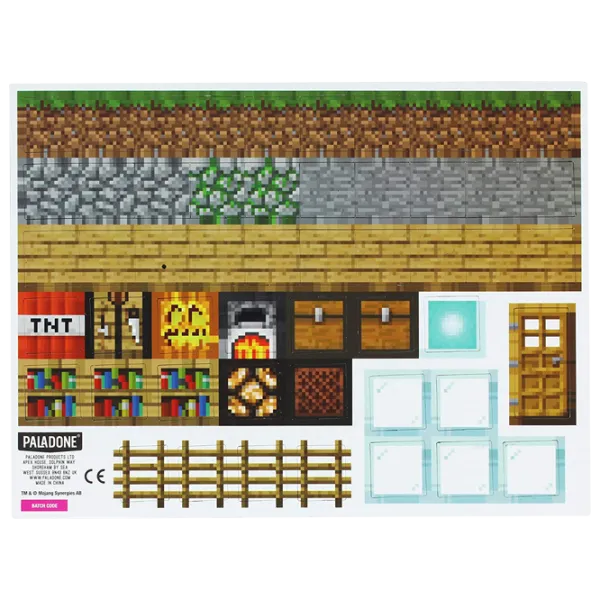 Интерактивная игрушка Paladone Minecraft Build a Level Magnets PP6734MCF 6+/ Разноцветный Разноцветный photo 3