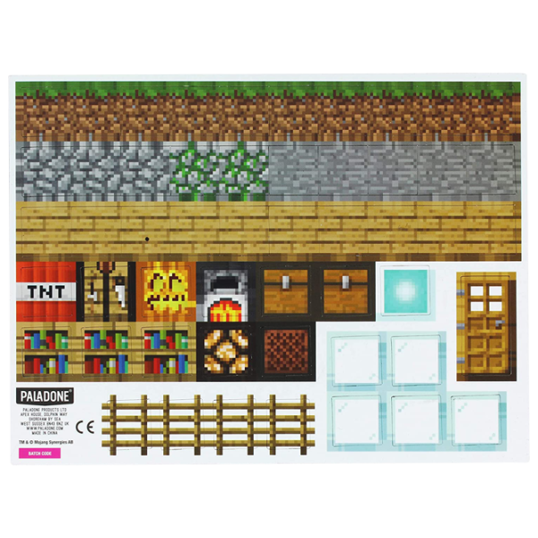 Интерактивная игрушка Paladone Minecraft Build a Level Magnets PP6734MCF 6+/ Разноцветный Разноцветный photo 3