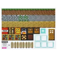 Интерактивная игрушка Paladone Minecraft Build a Level Magnets PP6734MCF 6+/ Разноцветный Разноцветный photo 3