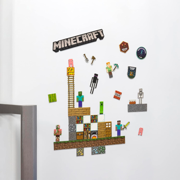 Интерактивная игрушка Paladone Minecraft Build a Level Magnets PP6734MCF 6+/ Разноцветный Разноцветный photo 5