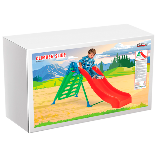 Tobogan pentru copii Pilsan Climber Red photo 2 Tobogan pentru copii Pilsan Climber Red photo 2