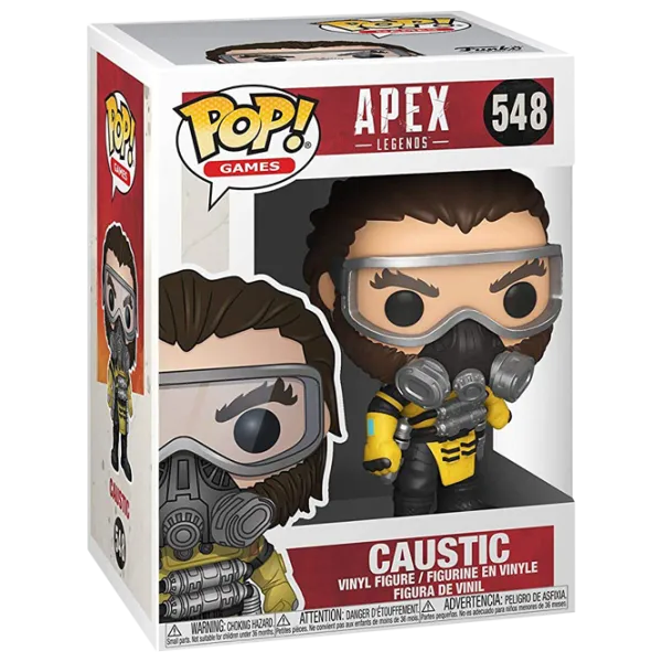 Фигурка Funko Apex Legends Caustic 6+/ Желтый photo 2