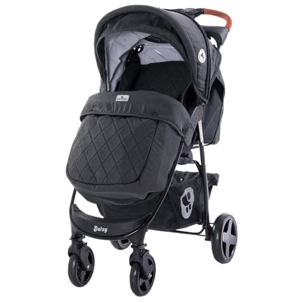 Детская коляска Lorelli Daisy 10021412106/ Черный photo 2