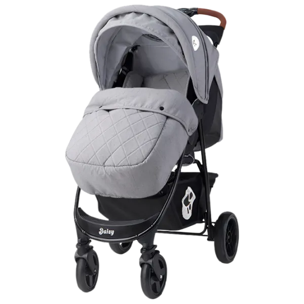 Cărucior pentru copil Lorelli Daisy 10021412123/ Gray photo 2