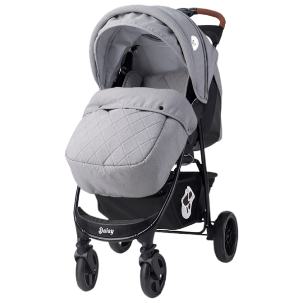Cărucior pentru copil Lorelli Daisy 10021412123/ Gray photo 2