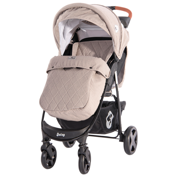 Cărucior pentru copil Lorelli Daisy 10021412115/ Beige photo 2
