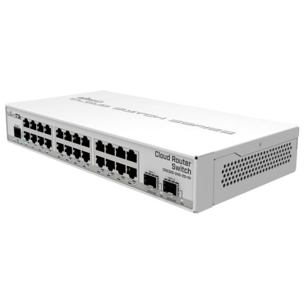 Switch Mikrotik CRS326-24G-2S+IN Белый photo 2