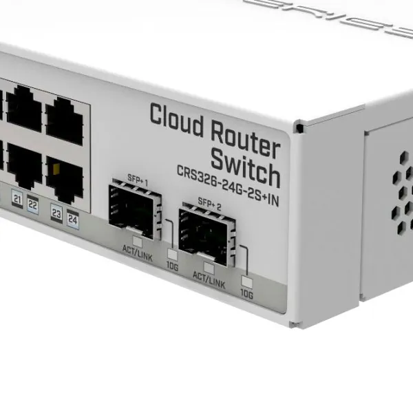 Switch Mikrotik CRS326-24G-2S+IN Белый photo 5