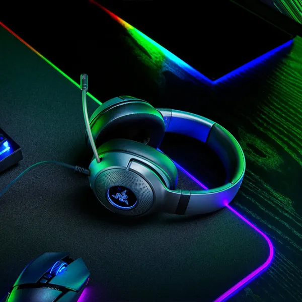 Căști Razer Kraken V3 X Black Cu fir/ Gaming photo 7