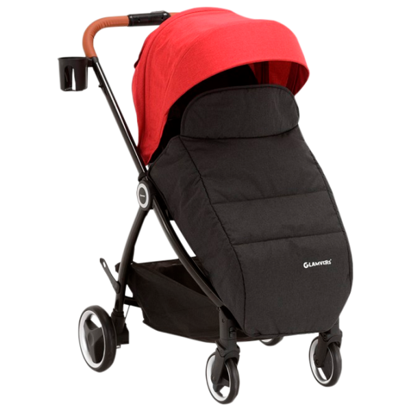 Cărucior pentru copil Glamvers Pappa 169271/ Red photo 2
