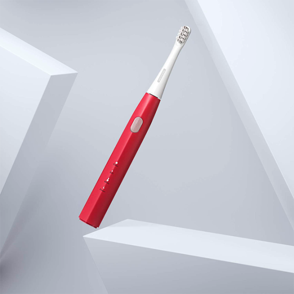 Periuță de dinți electrică DR.BEI GY1 Ultrasunete/ Red photo 3