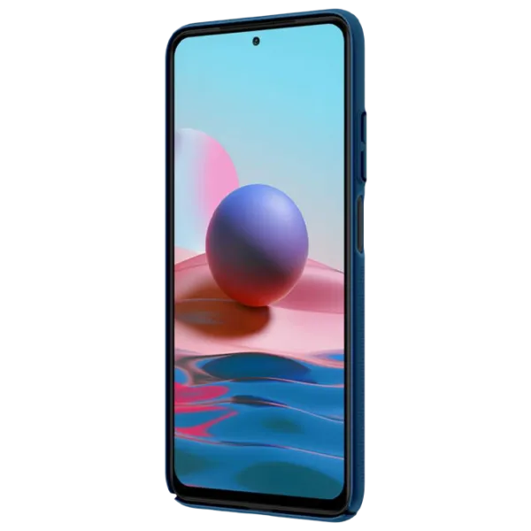 Чехол для смартфона Xiaomi Redmi Note 10/ Note 10s Nillkin/ Back/ PP/ Синий photo 2 Чехол для смартфона Xiaomi Redmi Note 10/ Note 10s Nillkin/ Back/ PP/ Синий photo 2