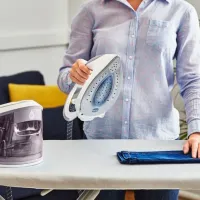 Fier de călcat Tefal SV8011E0 Cu generator de aburi / 2800 W / White photo 5
