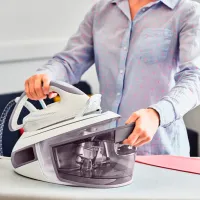 Fier de călcat Tefal SV8011E0 Cu generator de aburi / 2800 W / White photo 6