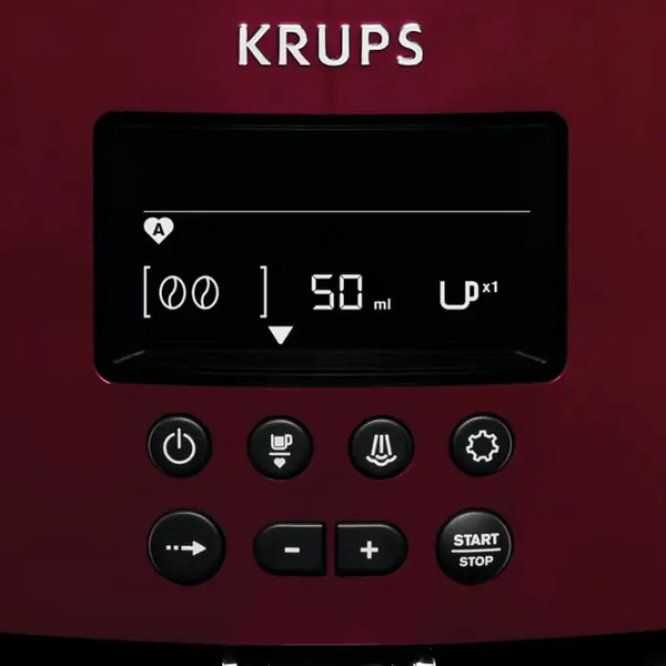 Aparat de cafea KRUPS EA816570 Semi-automată/ 1.7 l/ Red photo 3