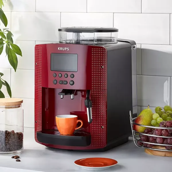 Aparat de cafea KRUPS EA816570 Semi-automată/ 1.7 l/ Red photo 5