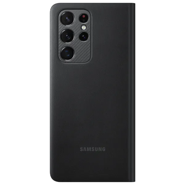 Чехол для смартфона Samsung Galaxy S21 Ultra Samsung/ LED View Cover/ PC/ PU/ Черный photo 2