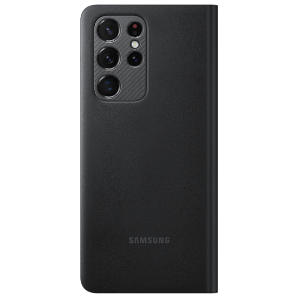 Чехол для смартфона Samsung Galaxy S21 Ultra Samsung/ LED View Cover/ PC/ PU/ Черный photo 2