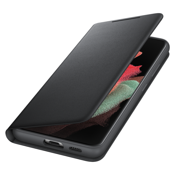 Чехол для смартфона Samsung Galaxy S21 Ultra Samsung/ LED View Cover/ PC/ PU/ Черный photo 4