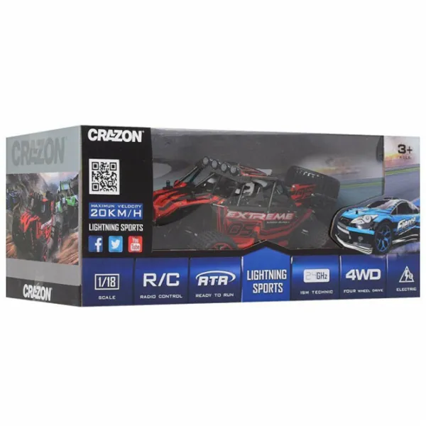 Mașină Crazon 17GS02B 20 km/ h/ 2.4 GHz/ Red photo 4