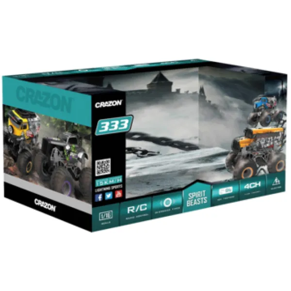 Mașină Rastar 333-19165B 6947953000011   / 2.4 GHz / Black Green photo 3