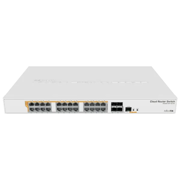 PoE Коммутатор Mikrotik CRS328-24P-4S+RM Белый photo 2